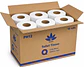 Caja de Papel Higiénico Siclean 250 Metros Doble Hoja 6 y 12 Rollos - Miniatura 2