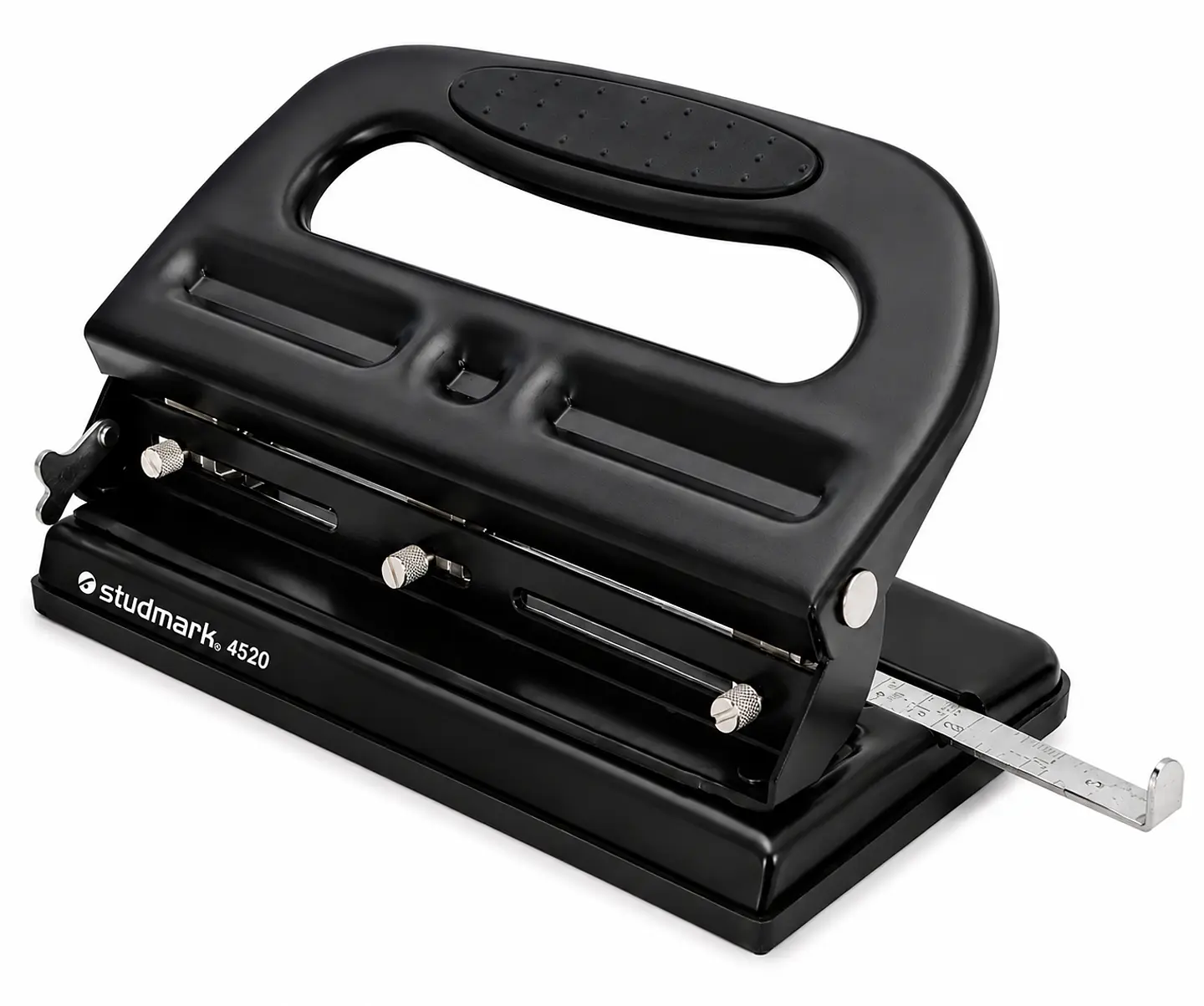 Perforadora Studmark Ajustable de 3 Huecos 10 y 30 Hojas 2