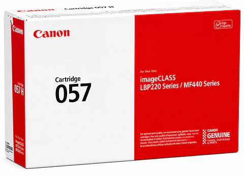 Tóner Canon 057 Original Negro para imageCLASS LBP220 y MF440