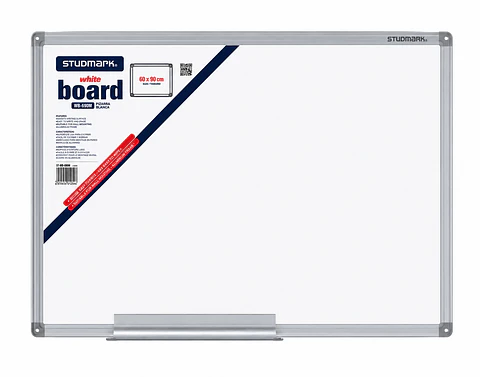 Tablero Blanco Studmark 60 x 90 cm Sencillo y Magnético