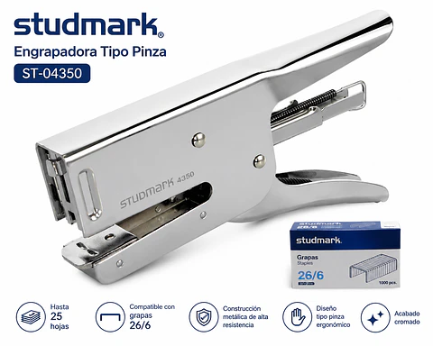 Engrapadora Tipo Pinza Studmark ST-04350