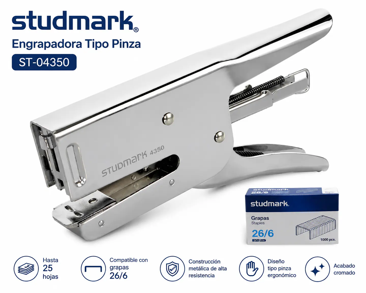 Engrapadora Tipo Pinza Studmark ST-04350 1