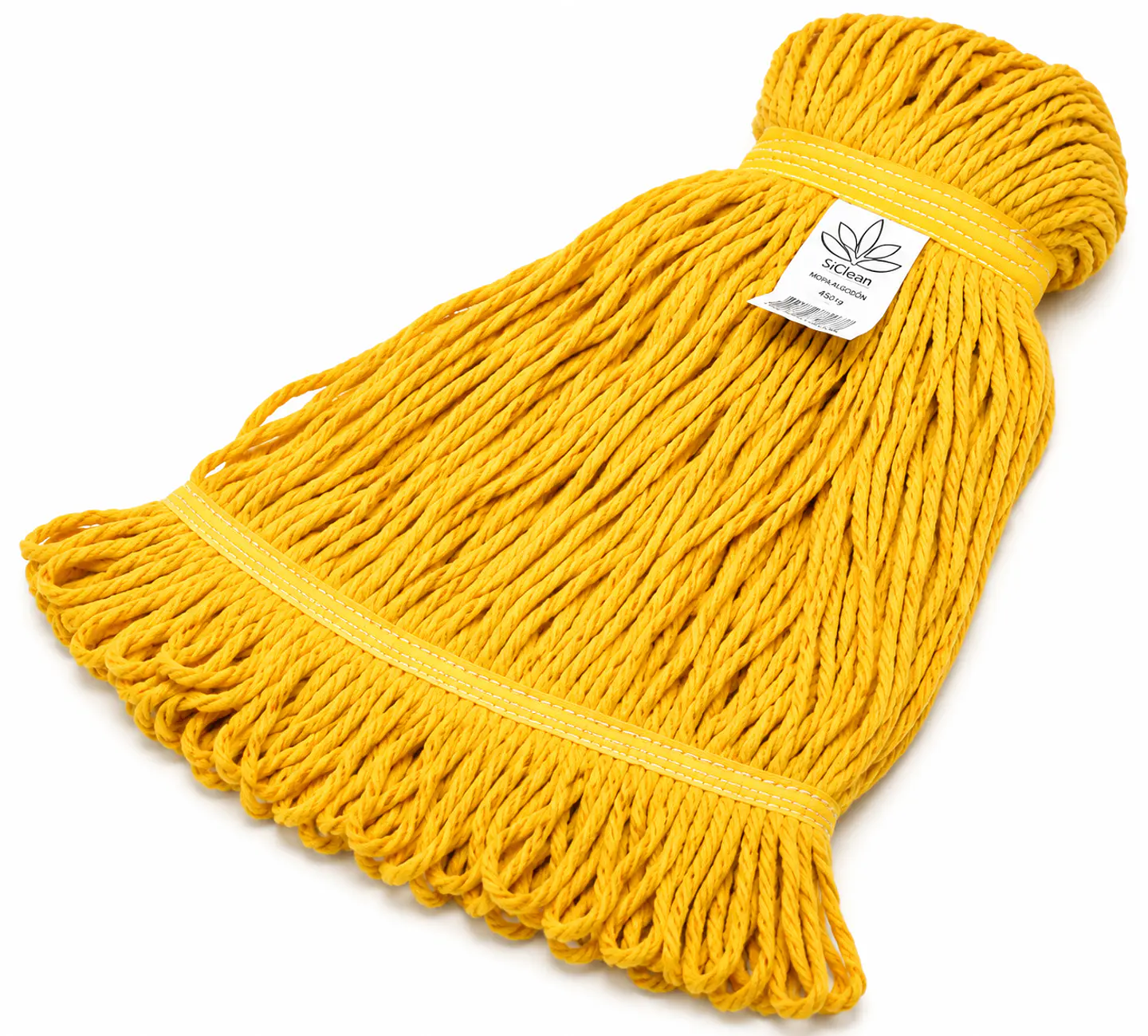 Mopa de Algodón SiClean 450 g Extremos Cosidos Loop End 1