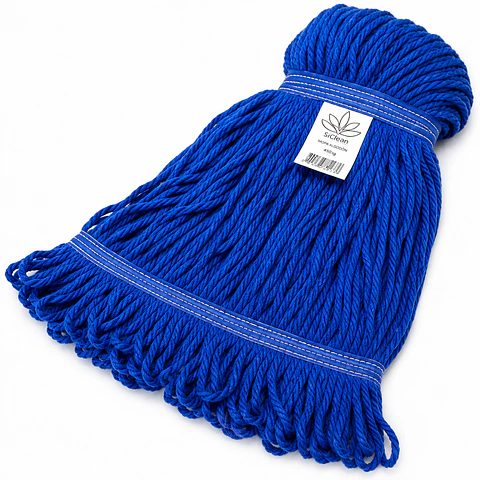 Mopa de Algodón SiClean 450 g Extremos Cosidos Loop End