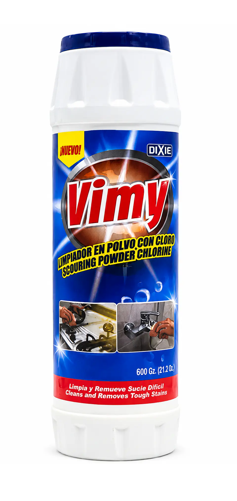 Limpiador Abrasivo con Cloro Vimy en Polvo 600 g 1