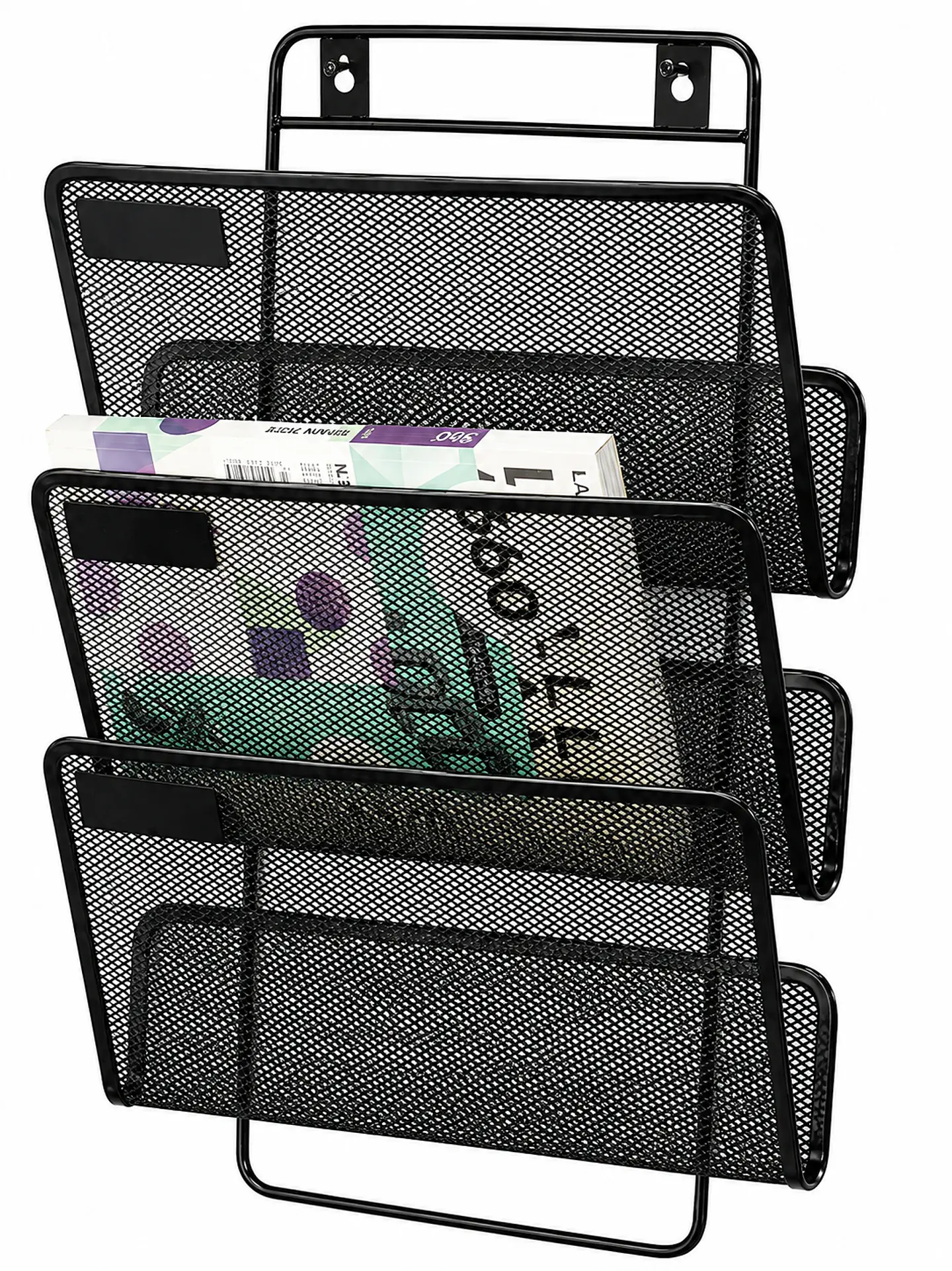 Organizador de Pared Studmark de Malla Metálica 3 Niveles - ST-ME-929-A 1