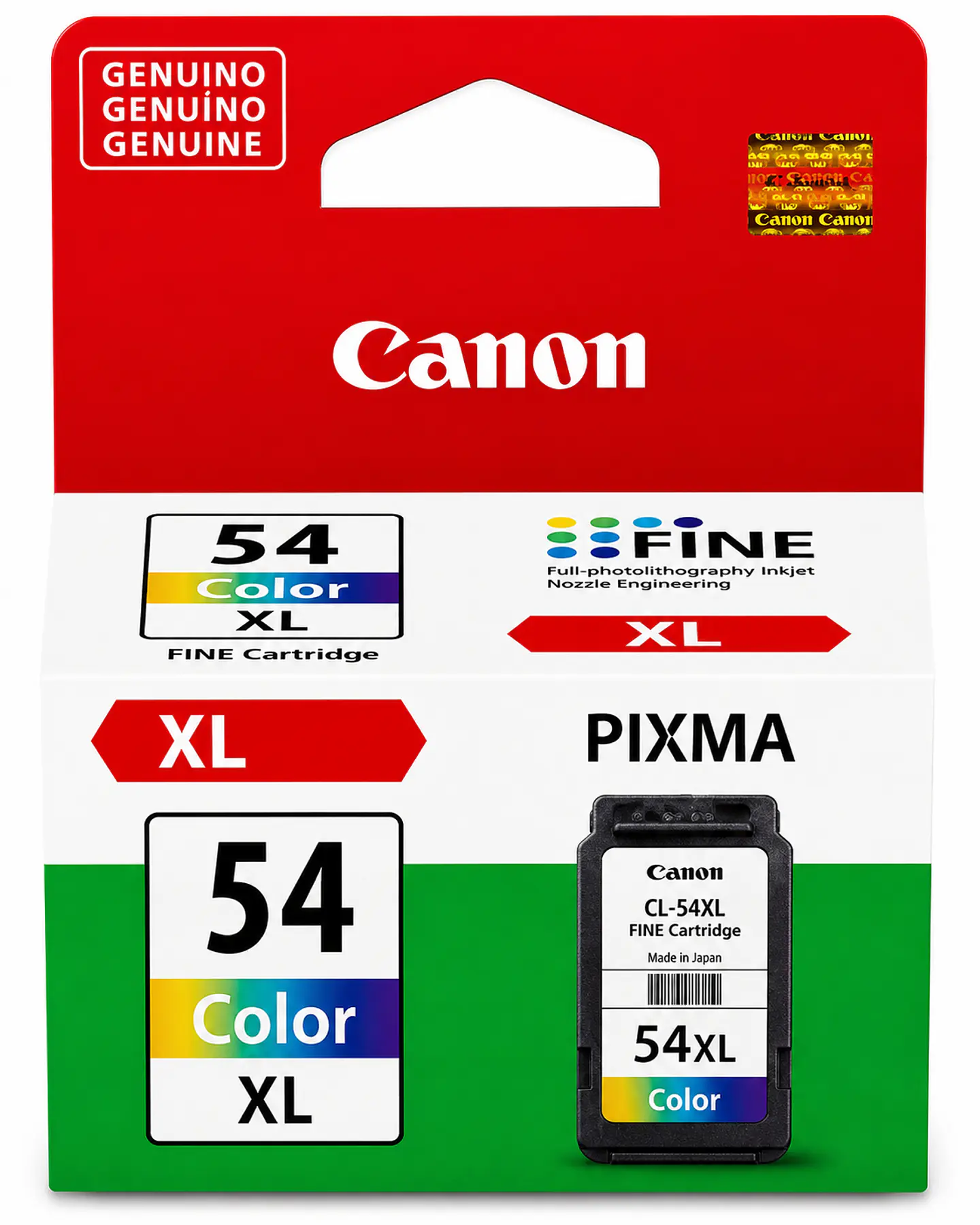 Cartucho de Tinta Canon CL-54XL Color Alto Rendimiento 1