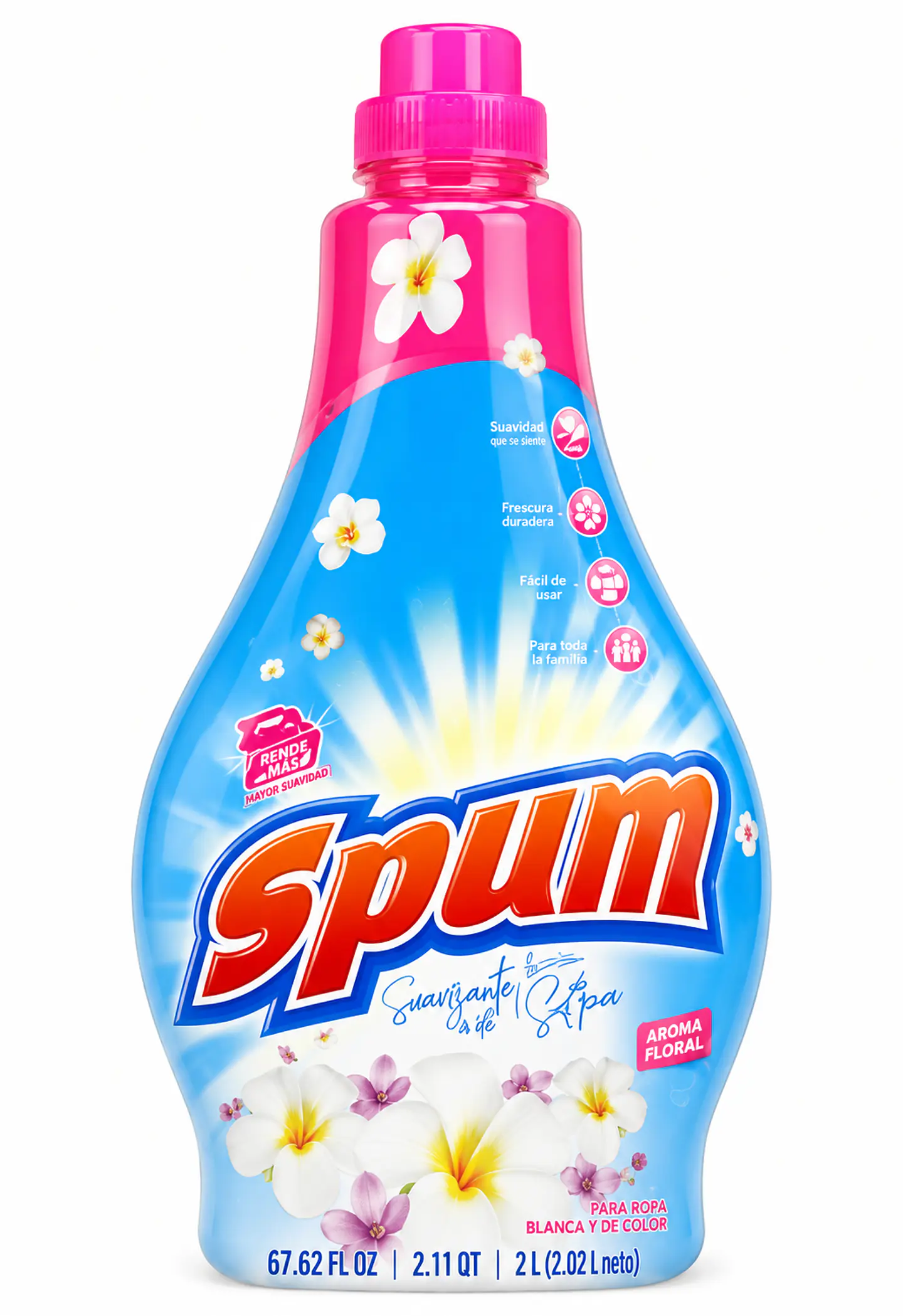 Suavizante de Ropa Spum 2 Litros 1