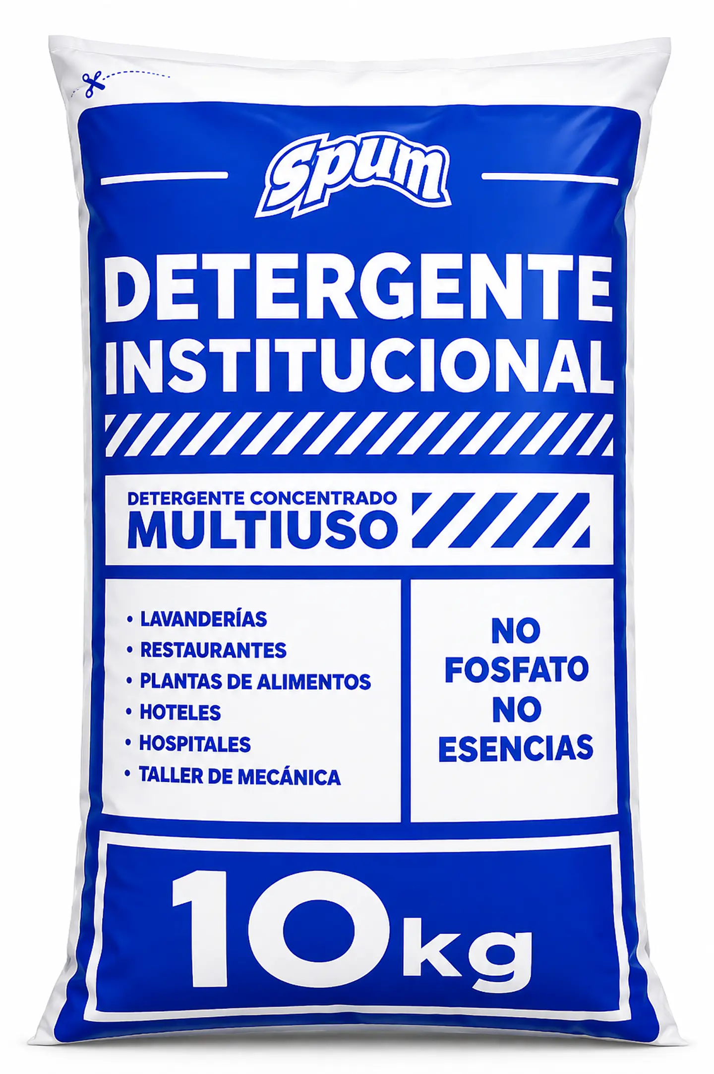 Detergente Institucional Concentrado Multiuso Spum 10 kg 1