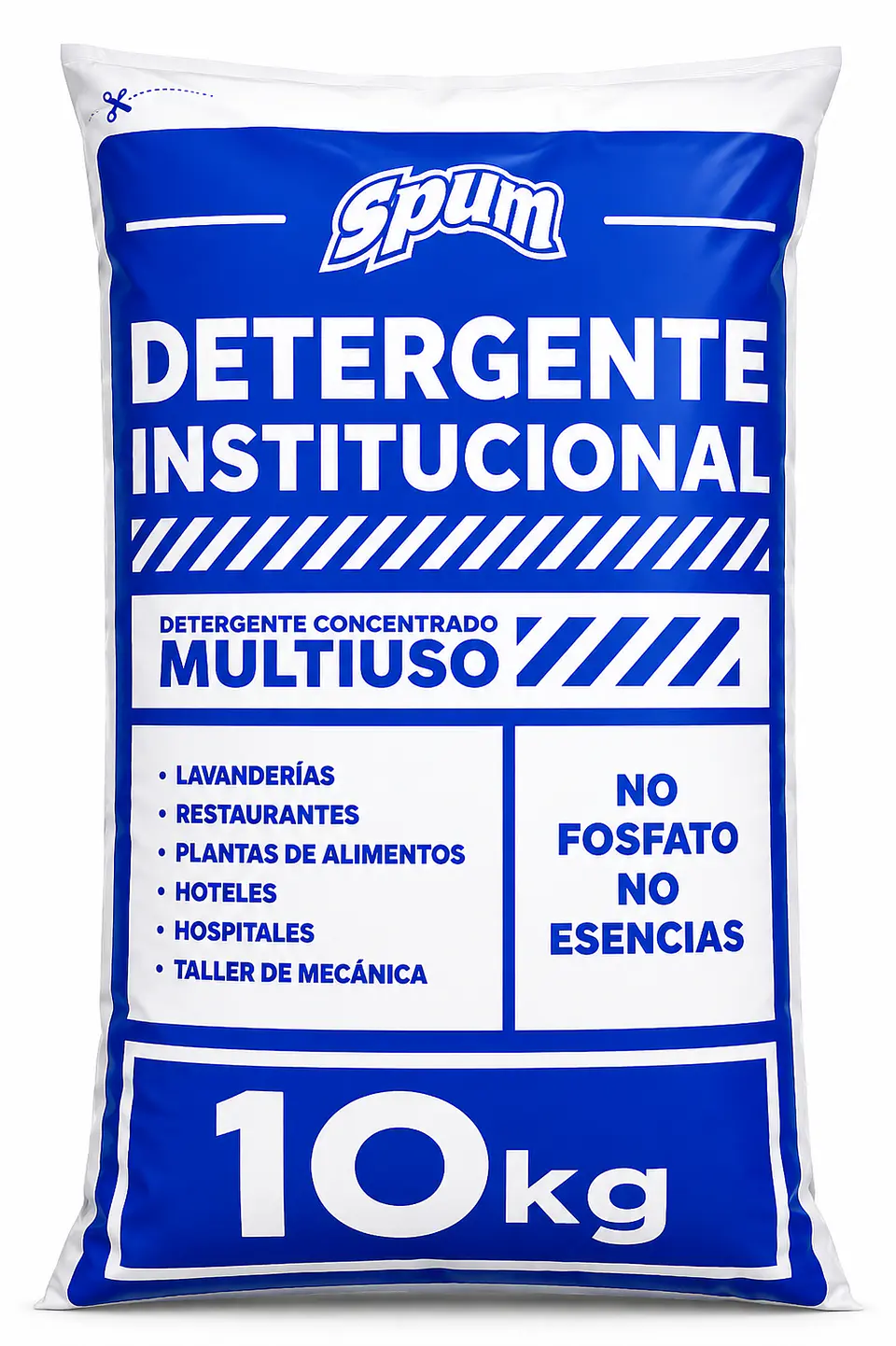 Detergente Institucional Concentrado Multiuso Spum 10 kg 1