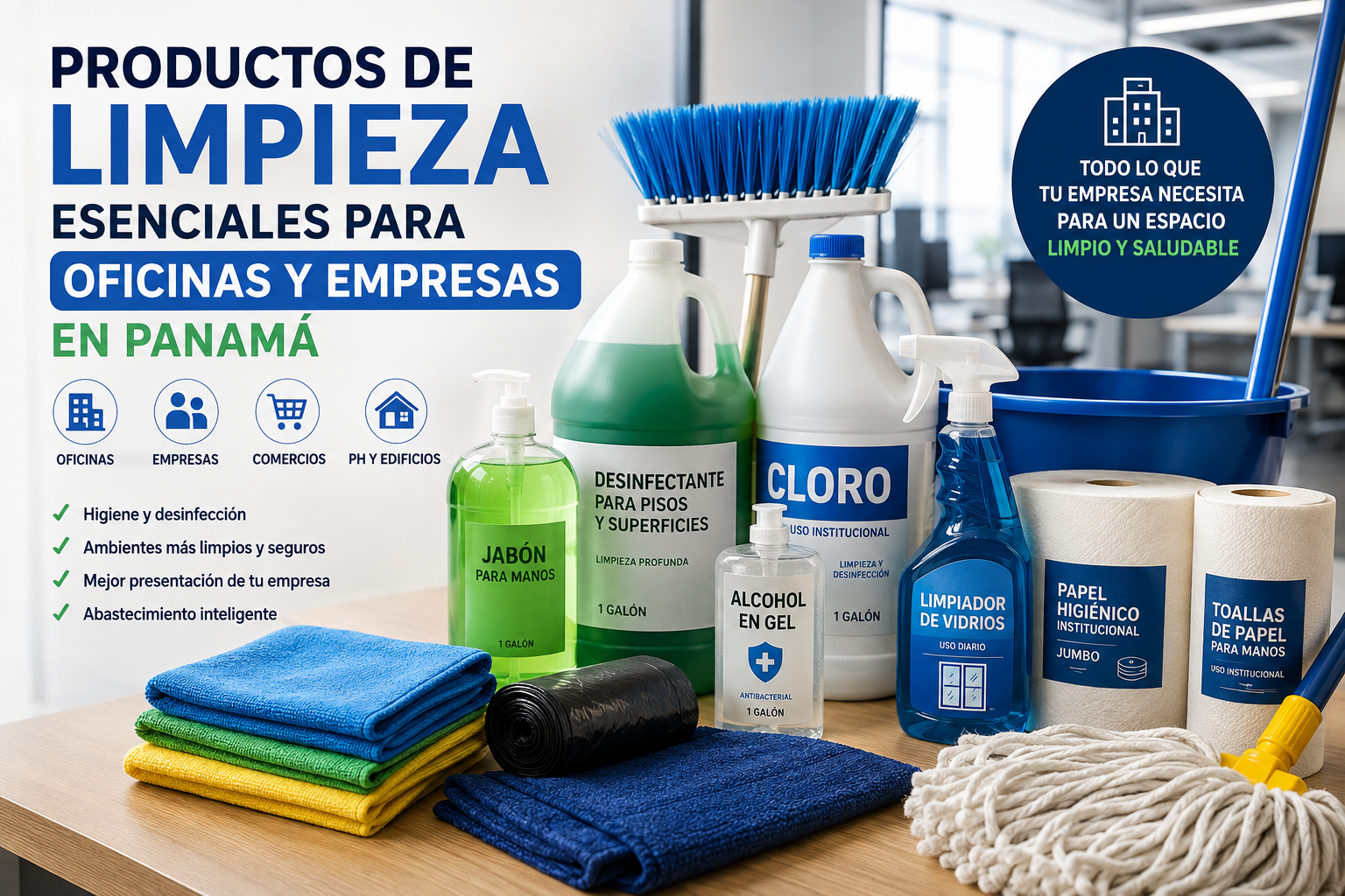 Productos de Limpieza para Empresas en Panamá