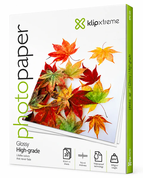 Papel Fotográfico Brillante Klip Xtreme Carta 8.5x11