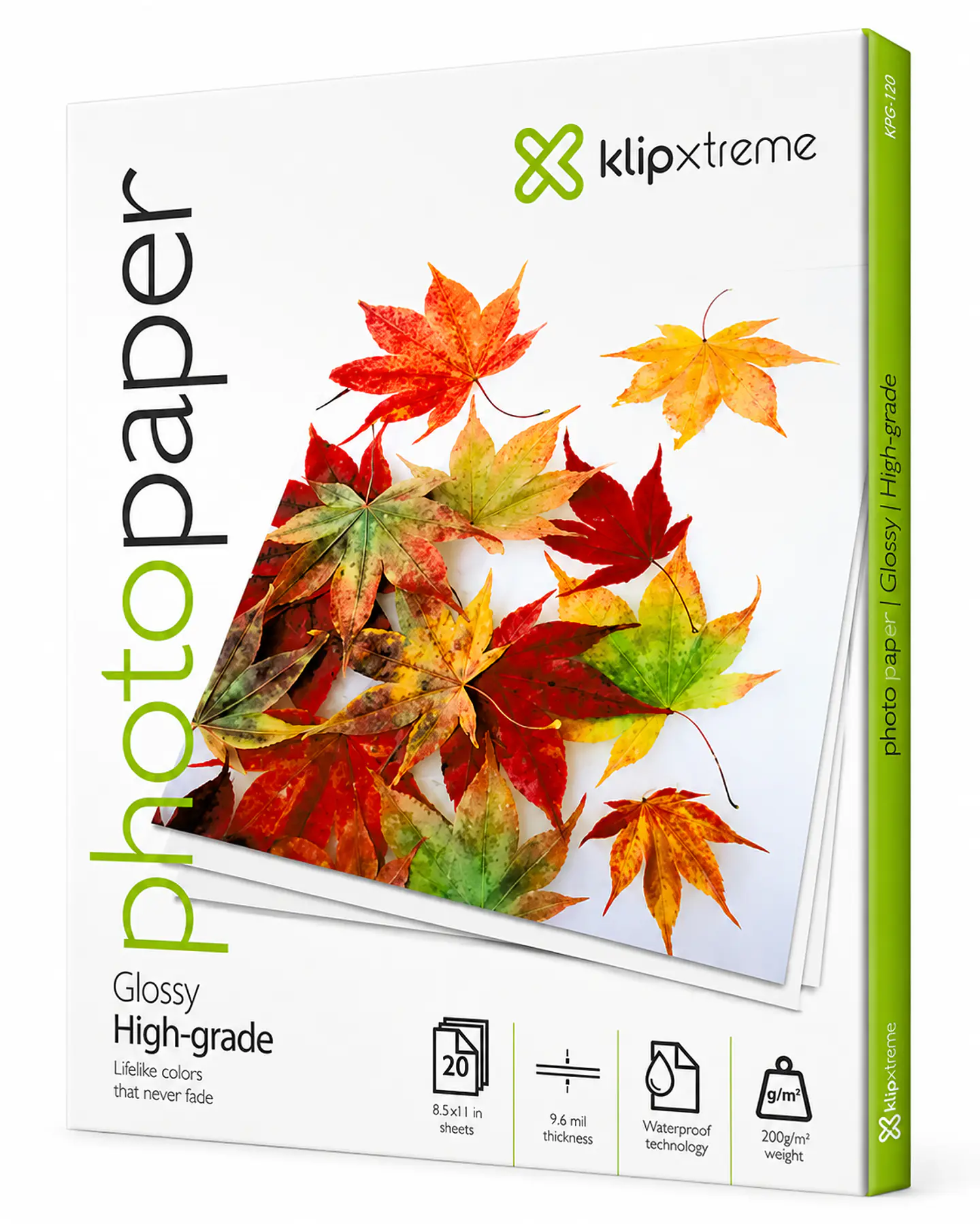 Papel Fotográfico Brillante Klip Xtreme Carta 8.5x11 1