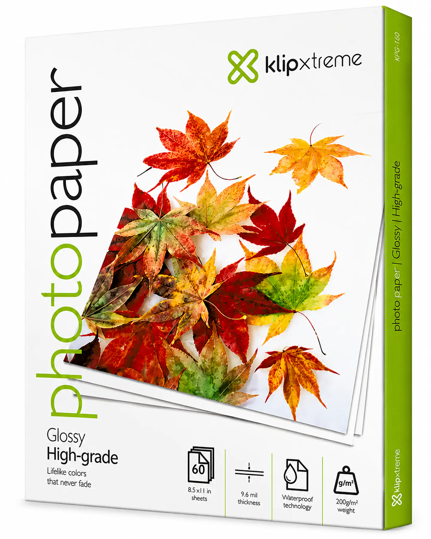 Papel Fotográfico Brillante Klip Xtreme Carta 8.5x11 2