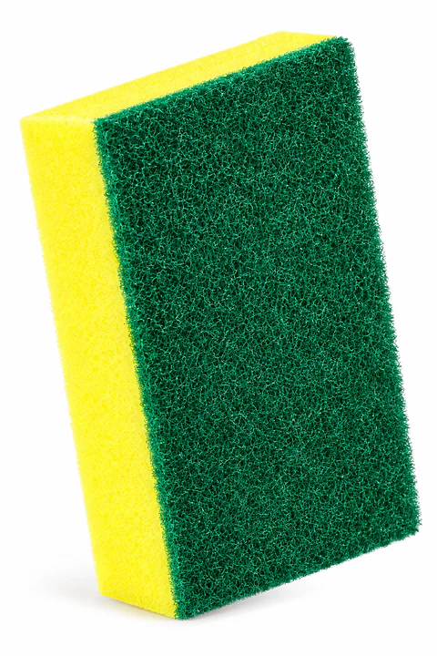Esponja Abrasiva SiClean 3x4" Paquete de 10 Unidades