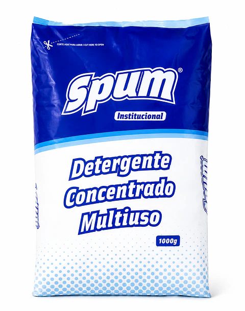 Detergente Concentrado Sin Olor Spum 1000g