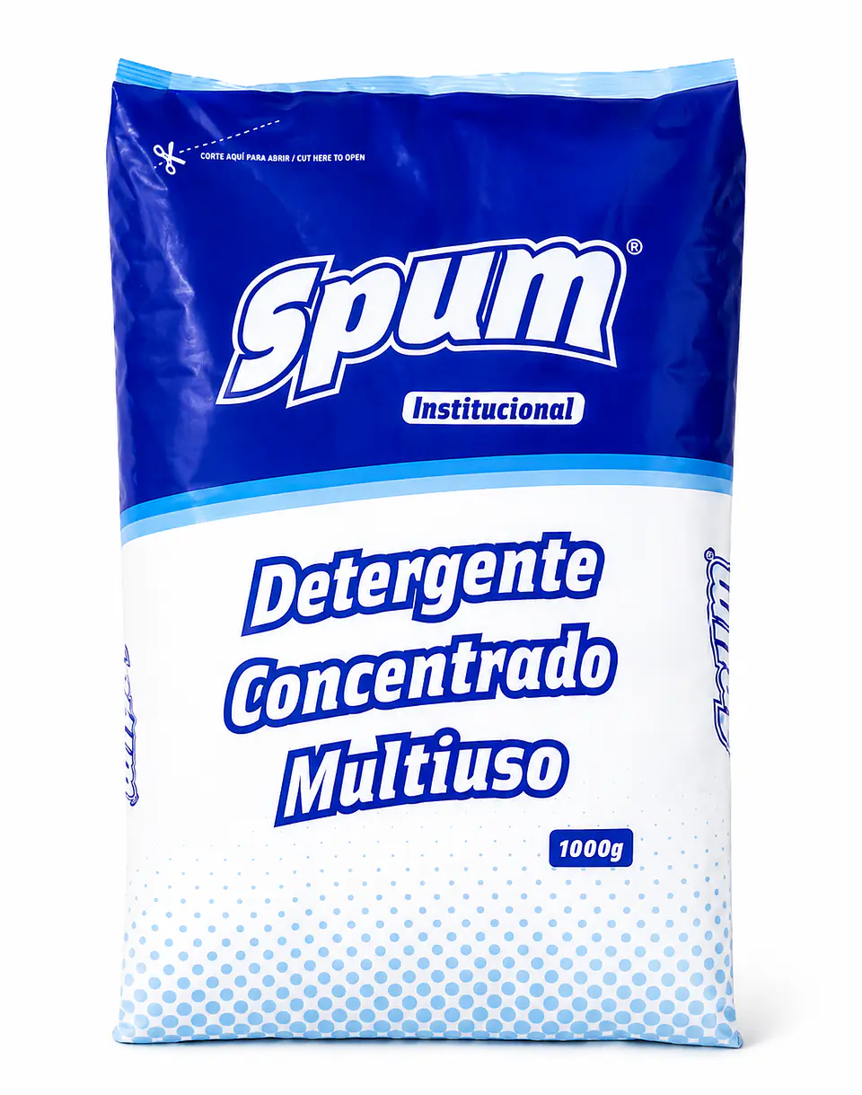 Detergente Concentrado Sin Olor Spum 1000g 1