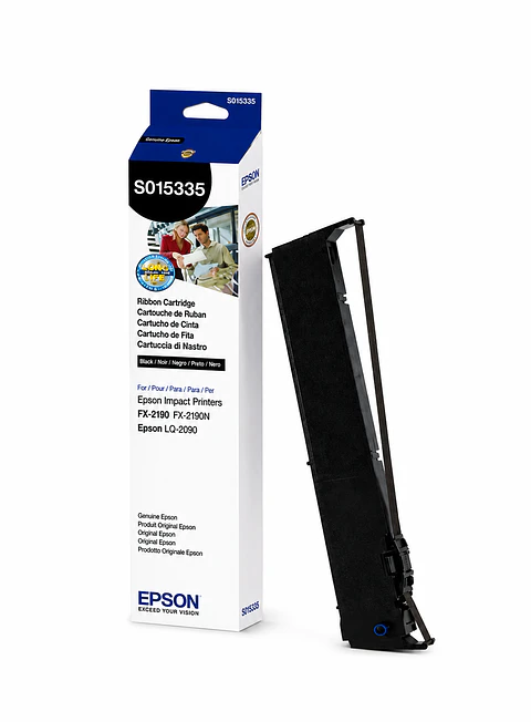 Cinta Epson S015335 Negra para FX-2190 y LQ-2090