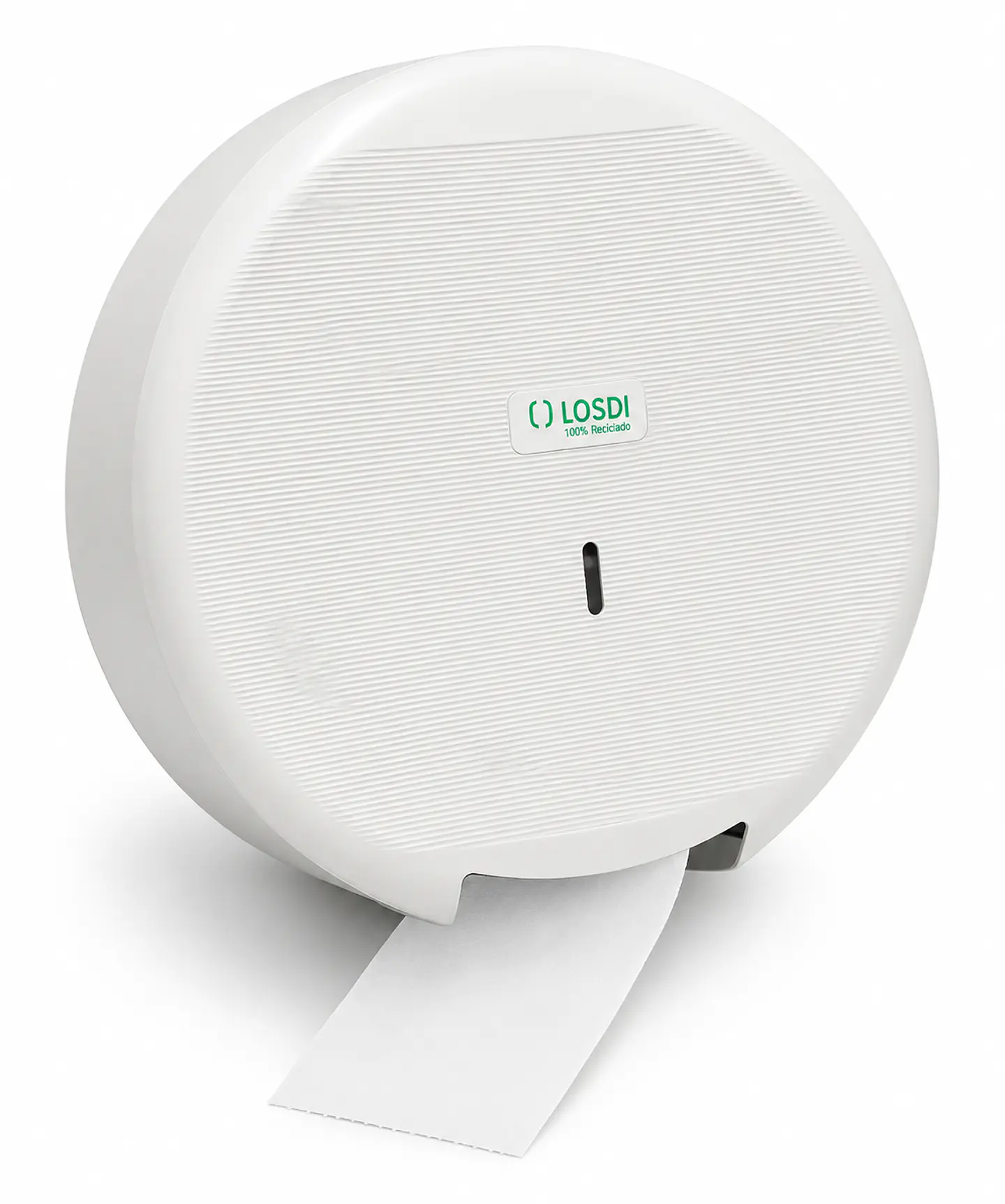 Dispensador Papel Higiénico Jumbo Losdi Blanco Reciclado 1
