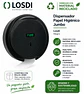 Dispensador Papel Higiénico Jumbo Losdi Reciclado - Miniatura 3