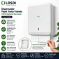 Dispensador Papel Toalla Foliado Losdi Reciclado - Miniatura 1
