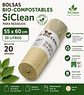 Bolsas Bio-Compostables SiClean para Residuos – Varios Tamaños - Miniatura 1