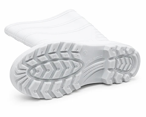 Botas Altas de Caucho Impermeables Antideslizantes Poli-shoes Talla 40