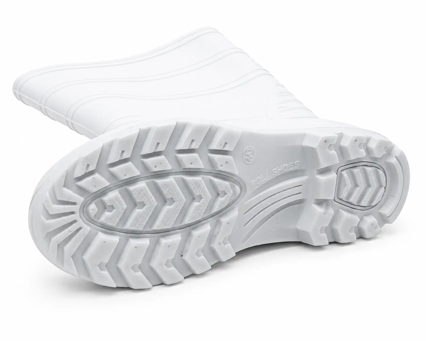 Botas Altas de Caucho Impermeables Antideslizantes Poli-shoes Talla 40 2