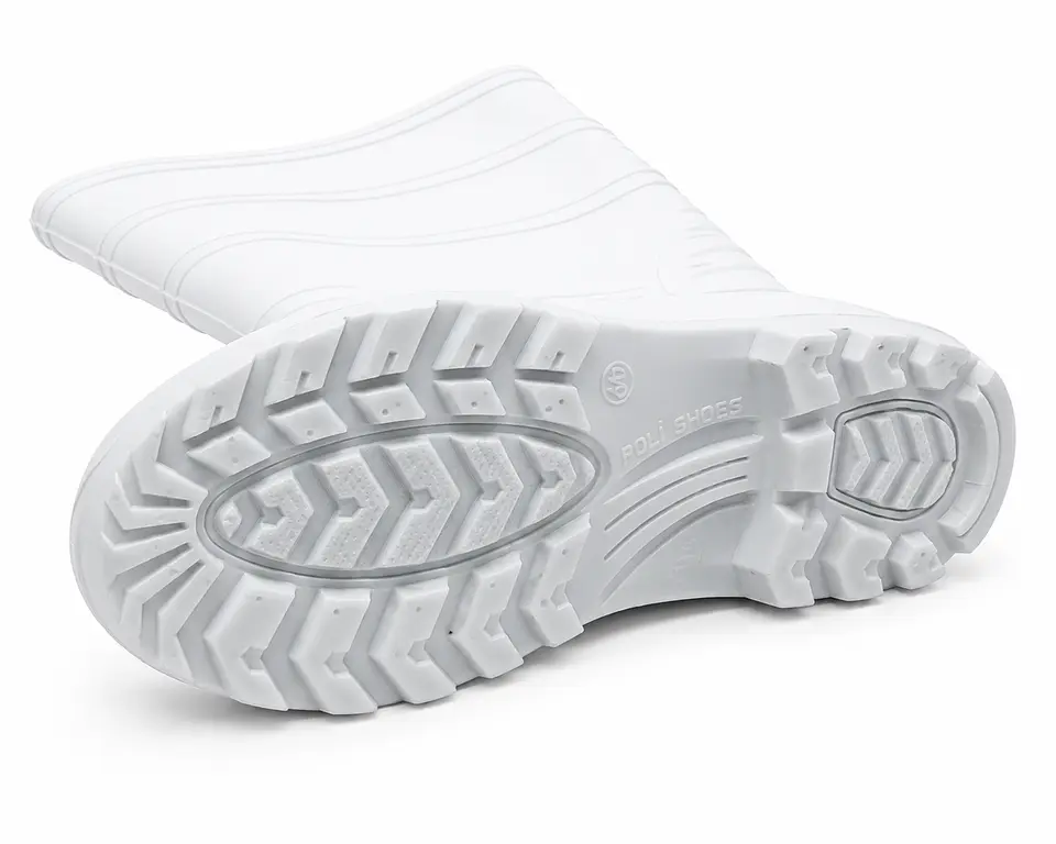 Botas Altas de Caucho Impermeables Antideslizantes Poli-shoes Talla 40 2