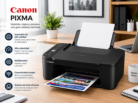 Impresora Canon PIXMA TS3610 Multifuncional WiFi