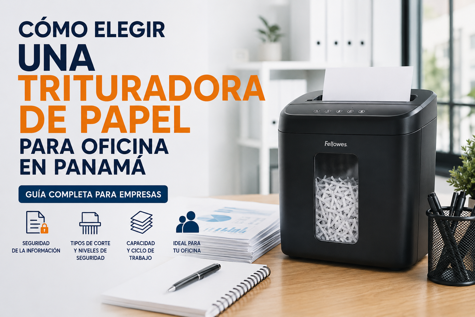 Cómo Elegir una Trituradora de Papel para Oficina en Panamá