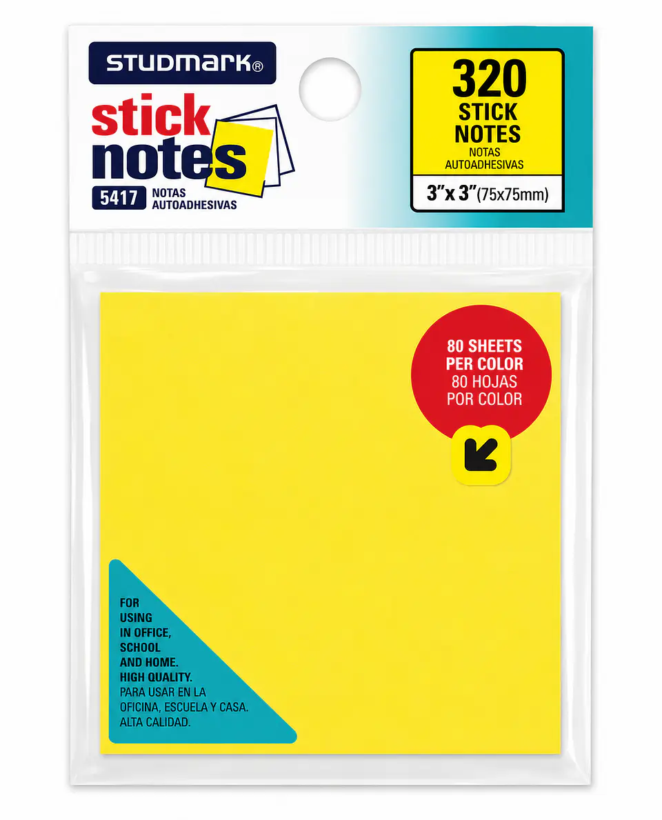 Notas Adhesivas Studmark ST-05417 3×3