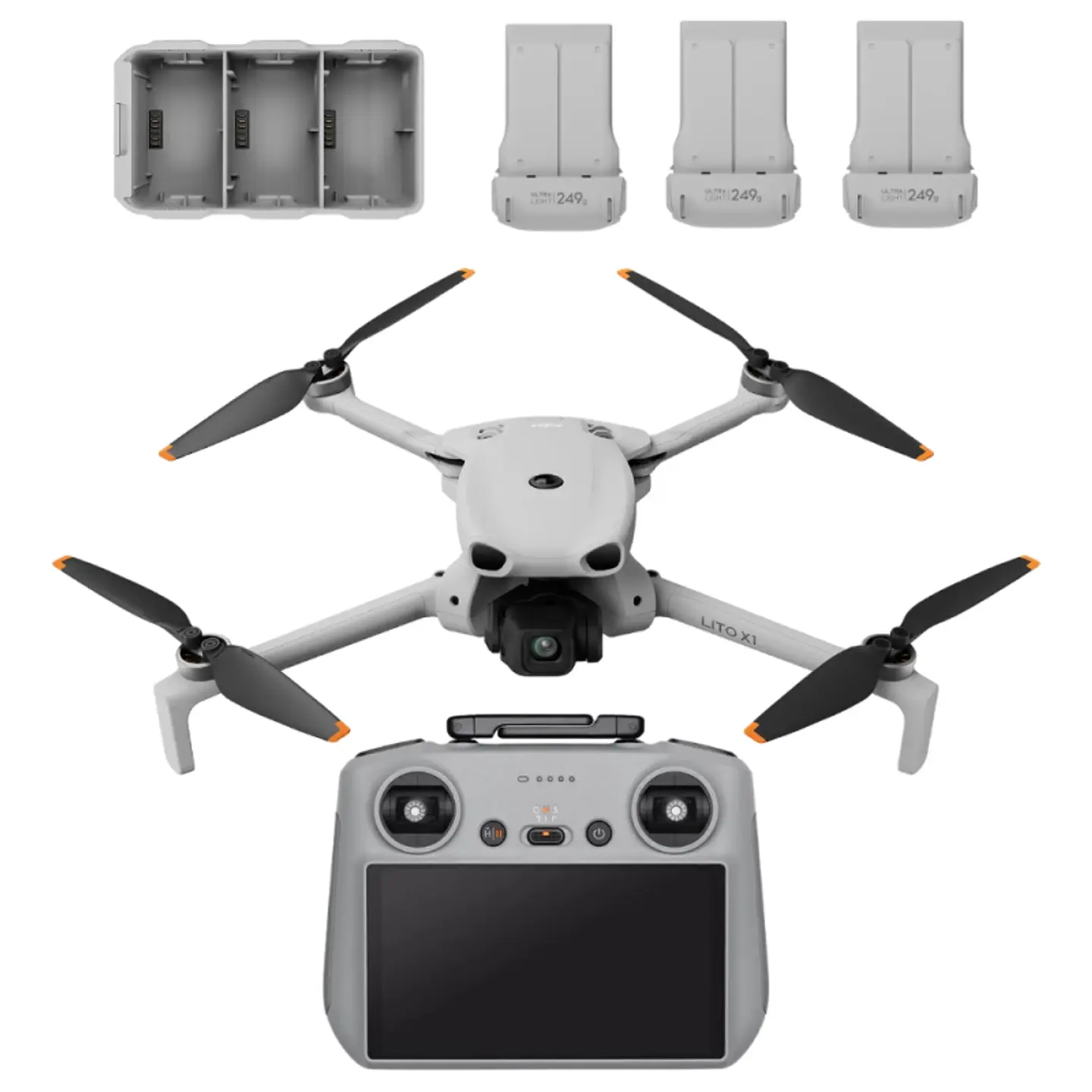 Drone DJI Lito X1 Fly More Combo con Control DJI RC 2 4K 48MP 1