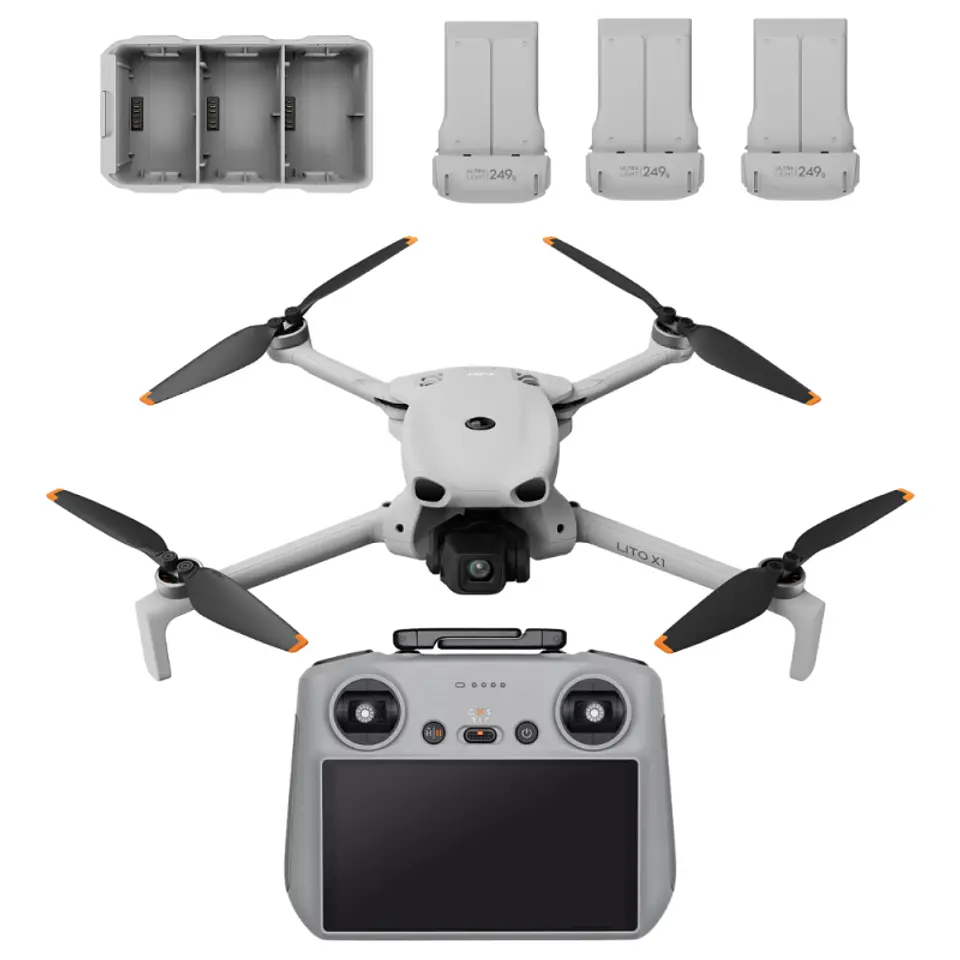 Drone DJI Lito X1 Fly More Combo con Control DJI RC 2 4K 48MP 1