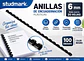 Anillas Studmark 6 mm x100 para 20 Hojas - Miniatura 1