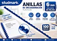 Anillas Studmark 6 mm x100 para 20 Hojas - Miniatura 2