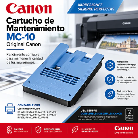 Cartucho de Mantenimiento Canon MC-10 Original