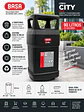 Cesto de Basura Institucional BASA City Negro con Sistema Oculta Bolsa - Miniatura 5