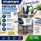 Portalápiz Redondo de Malla Metálica Studmark ST-ME-102 - Miniatura 2