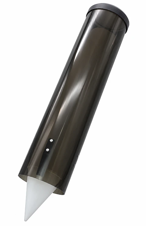 Dispensador para Vasos Cónicos SiClean de Pared para Vasos de 4 oz con Capacidad para 200 Vasos