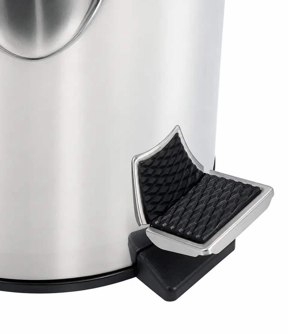 Cesto de Basura Metálico con Pedal 5 Litros SiClean 3