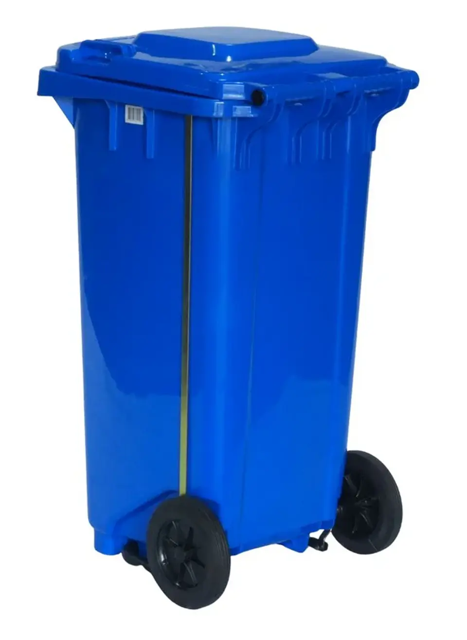 Basurero Industrial 32 Galones 120L con Pedal y Ruedas SiClean 4