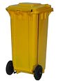 Basurero Industrial 32 Galones 120L con Pedal y Ruedas SiClean - Miniatura 2