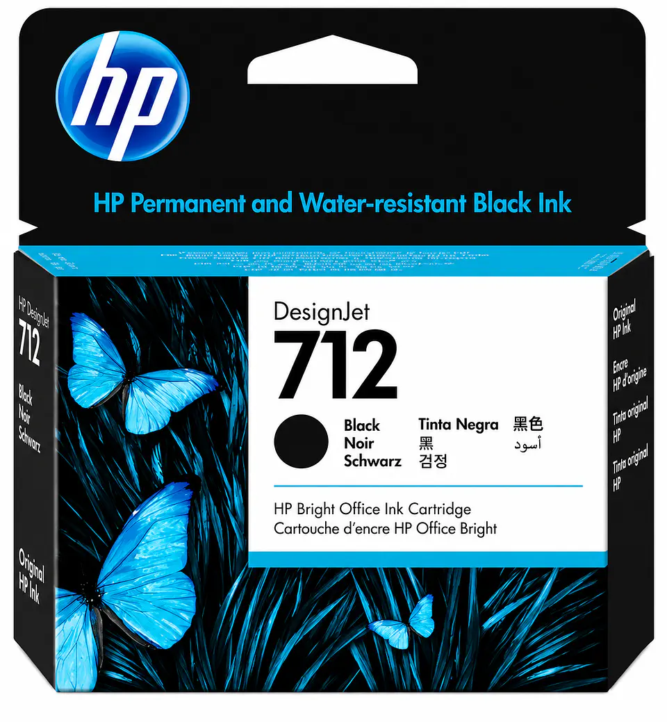 Tinta HP 712 Original para Plotter DesignJet 1