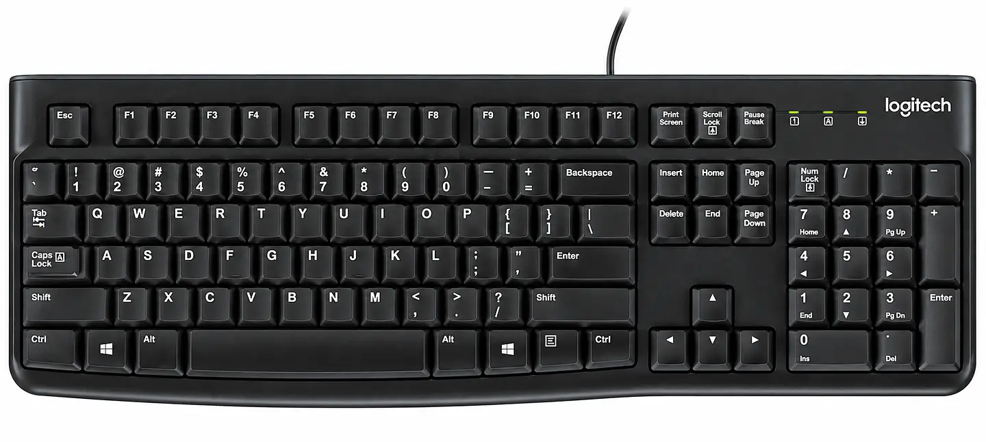 Teclado Logitech K120 USB Alámbrico Español Negro 920-004422 1
