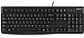 Teclado Logitech K120 USB Alámbrico Español Negro 920-004422 - Miniatura 1