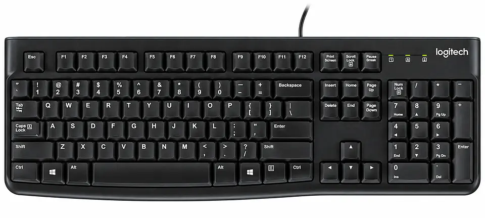 Teclado Logitech K120 USB Alámbrico Español Negro 920-004422 1