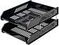 Bandeja de Escritorio A4+ Studmark Rejilla Negra ST-02036 – Set de 2 - Miniatura 2