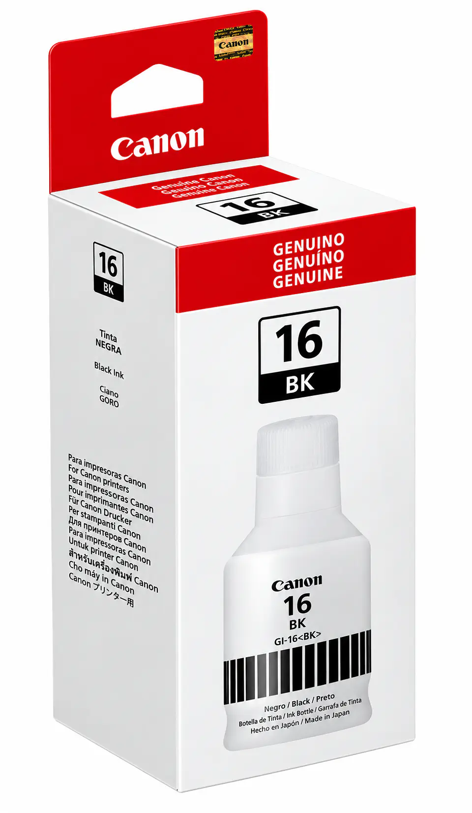 Tintas Canon GI-16 Originales para Impresoras MAXIFY GX 1