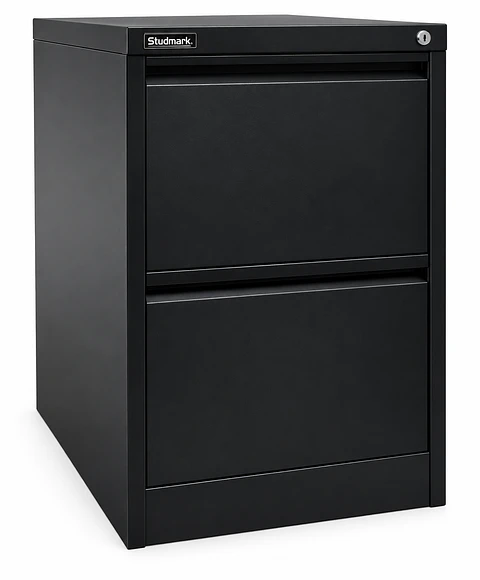 Archivador Metálico Studmark de 2 Gavetas Negro ST-FC-002-A